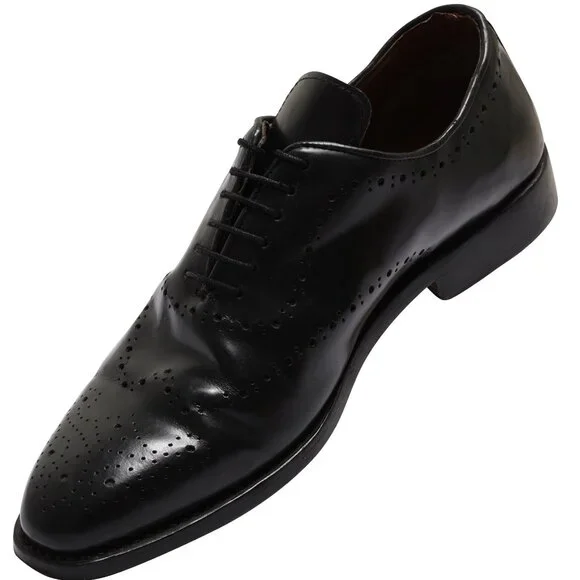 KIOMI (Germany) Quarter Perforations, High Sheen, Half Brogue Oxford